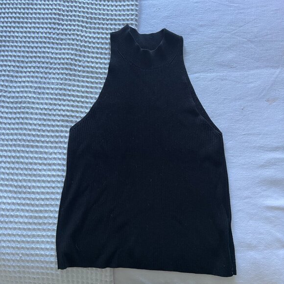 Madewell Mockneck Sweater Tank Top - Picture 2 of 4